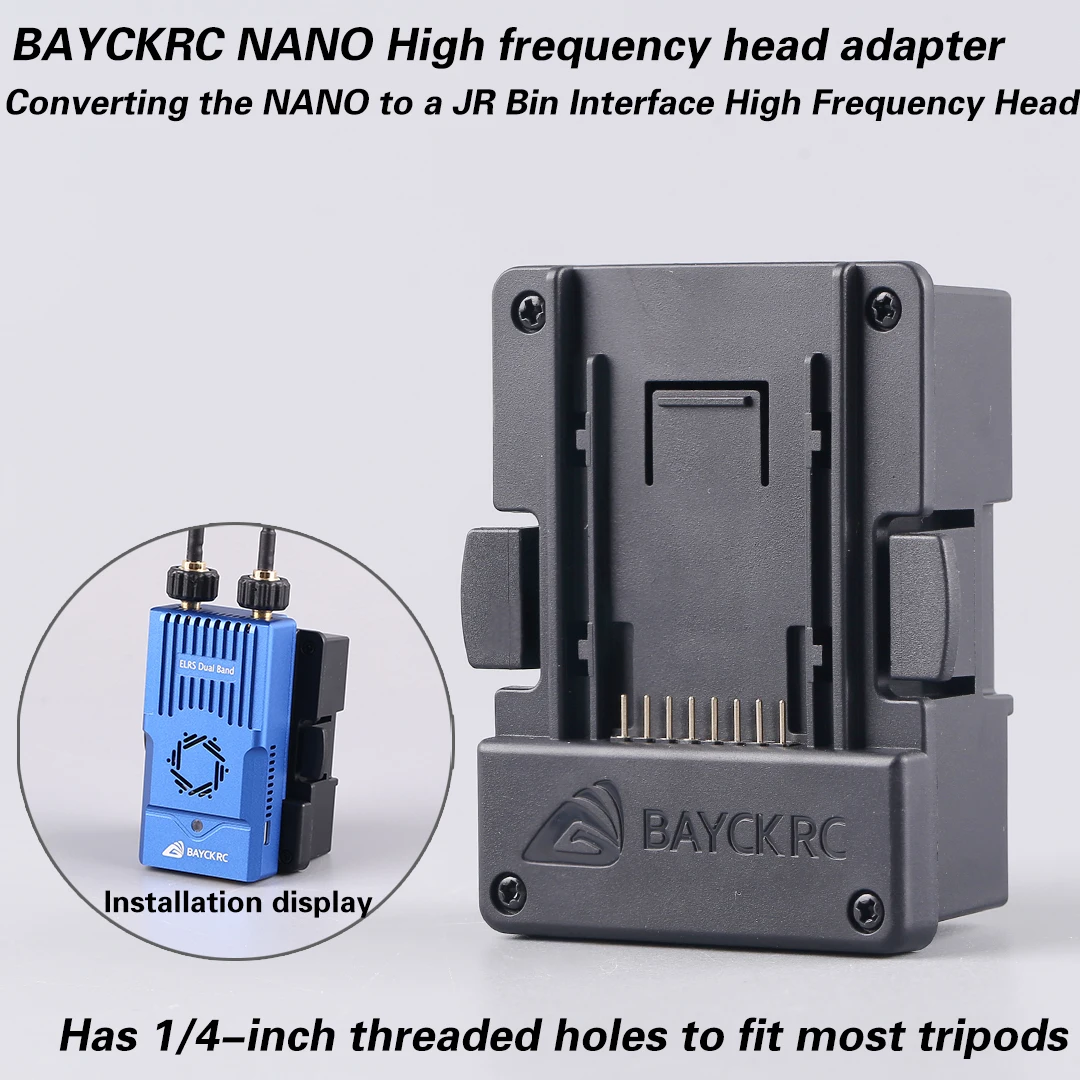 BAYCKRC Nano High Frequency Adapter Base Transmitter Module Adapter JR Converters Aerial Model Remote
BAYCKRC Nano High Frequency Adapter Base Transmitter Module Adapter JR Converters Aerial Model Remote