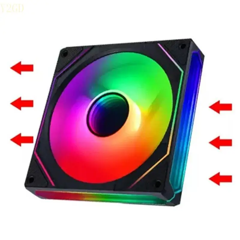 Y2GD 5V3Pin ARGB Chassis Fan 12cm PWM Quiet ARGB Desktop Host PC Chassis Cooling Fan
Y2GD 5V3Pin ARGB Chassis Fan 12cm PWM Quiet ARGB Desktop Host PC Chassis Cooling Fan