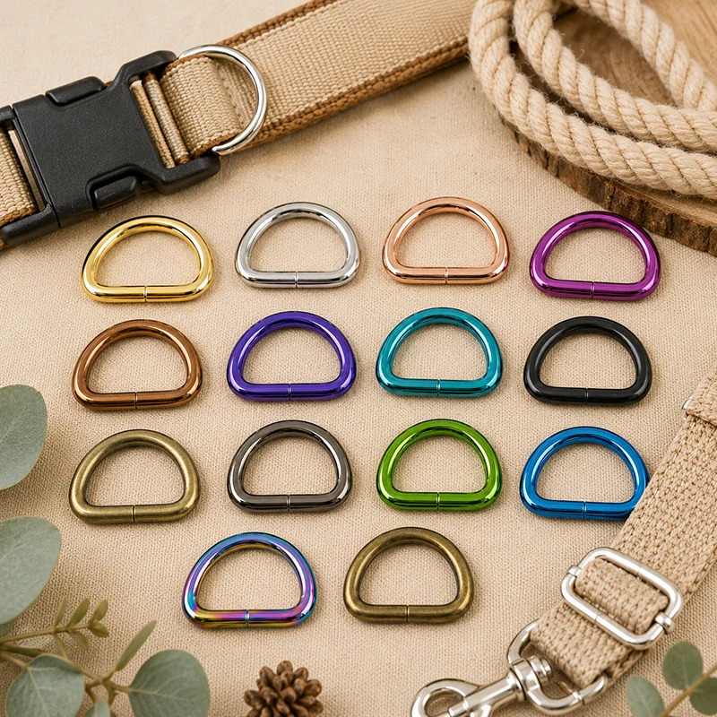 10/20Pcs 20/25/32/38mm Metal D Ring Buckles for Pet Collar Leash Harness Webbing Strap Dog Loop Hook DIY Leather Accessory Parts
10/20Pcs 20/25/32/38mm Metal D Ring Buckles for Pet Collar Leash Harness Webbing Strap Dog Loop Hook DIY Leather Accessory Parts