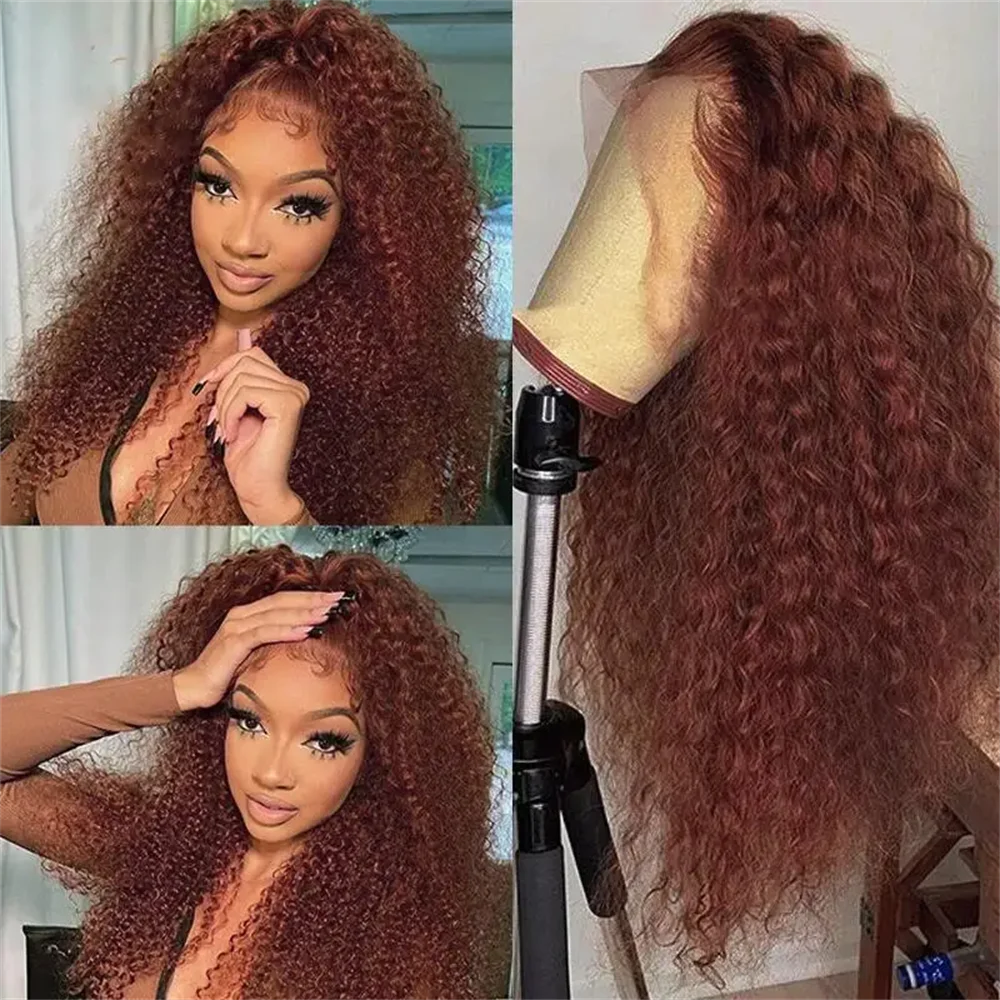 Soft Glueless Preplucked 26inch 180Density Brown Kinky Curly Lace Front Wig For Women Natural Hairline Synthetic Baby Hair
Soft Glueless Preplucked 26inch 180Density Brown Kinky Curly Lace Front Wig For Women Natural Hairline Synthetic Baby Hair