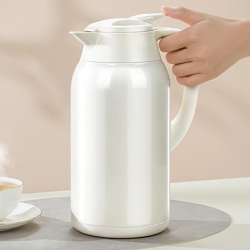 99.99% Anti-bacterial LFGB Certificate 316L Stainless Steel Liner Thermos Pearl White Steel Vacuum Flask Family Kitchen Kettle
99.99% Anti-bacterial LFGB Certificate 316L Stainless Steel Liner Thermos Pearl White Steel Vacuum Flask Family Kitchen Kettle