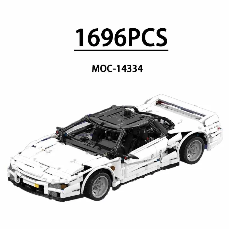 MOC-14334/13794 Red & White 90' NSX Edition Sports Car Building Block Toys Children's Gifts Christmas Gifts Birthday Gifts
MOC-14334/13794 Red & White 90' NSX Edition Sports Car Building Block Toys Children's Gifts Christmas Gifts Birthday Gifts