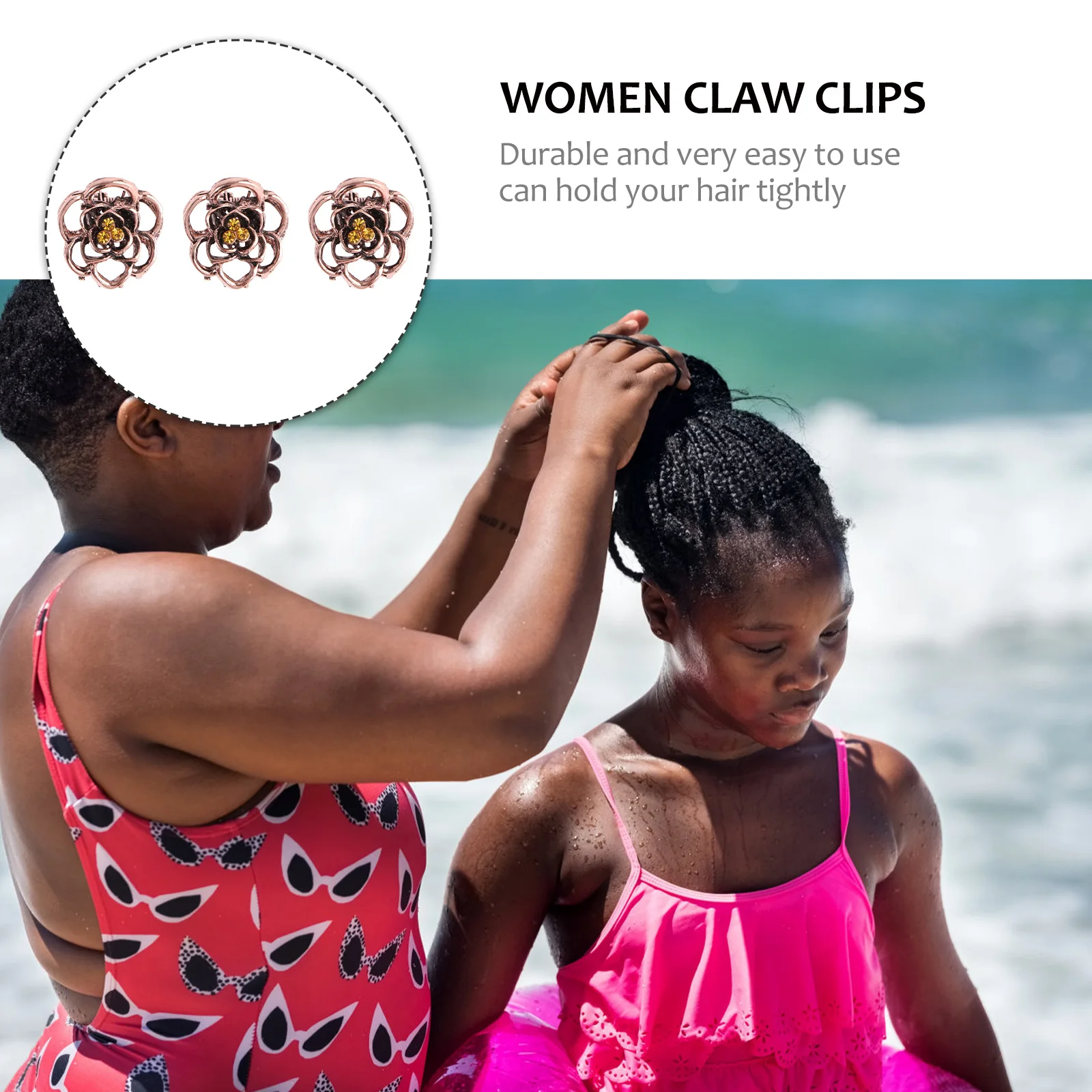 6pcs Retro Claw Clips Durable Lightweight Alloy for Women Girls Women Claw Clips Long Hair Office Home Use Classic Style
6pcs Retro Claw Clips Durable Lightweight Alloy for Women Girls Women Claw Clips Long Hair Office Home Use Classic Style