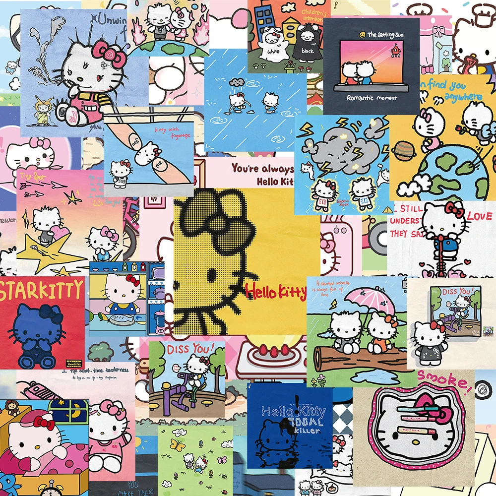 10/30/50/99pcs Cartoon Hello Kitty Sticker Cute Sanrio Anime Sticker Waterproof DIY Phone Laptop Kawaii Art Supplies Stationery
10/30/50/99pcs Cartoon Hello Kitty Sticker Cute Sanrio Anime Sticker Waterproof DIY Phone Laptop Kawaii Art Supplies Stationery