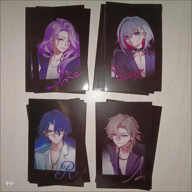 4 шт./упак. игра Honkai: Star Rail Merch Fans Collection Карты с персонажами Авантюрин Kakavasha Topaz Dr. Подарок на день рождения из нефрита соотношение
4 шт./упак. игра Honkai: Star Rail Merch Fans Collection Карты с персонажами Авантюрин Kakavasha Topaz Dr. Подарок на день рождения из нефрита соотношение