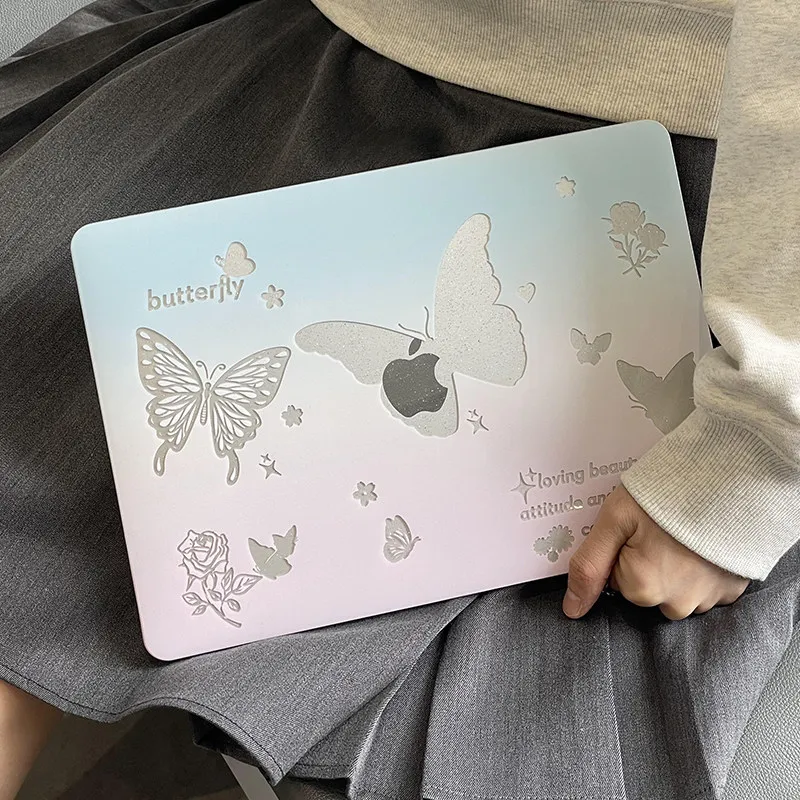 Butterfly Laptop Case for Macbook Neo 2026 A18 Pro 13 Case M5 M4 Air 13.6 Pro 14 Fine GlitterFor Macbook Air 13 15 M3 2024 Cover
Butterfly Laptop Case for Macbook Neo 2026 A18 Pro 13 Case M5 M4 Air 13.6 Pro 14 Fine GlitterFor Macbook Air 13 15 M3 2024 Cover