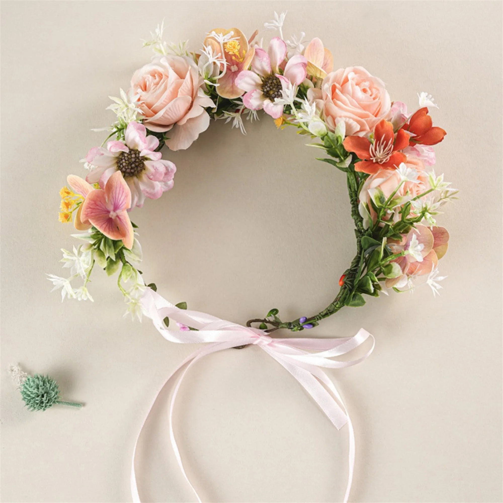 Bohemian Floral Headband Vintage Flower Hair Crown for Boho Weddings Music Festivals and Outdoor Photoshoots
Bohemian Floral Headband Vintage Flower Hair Crown for Boho Weddings Music Festivals and Outdoor Photoshoots