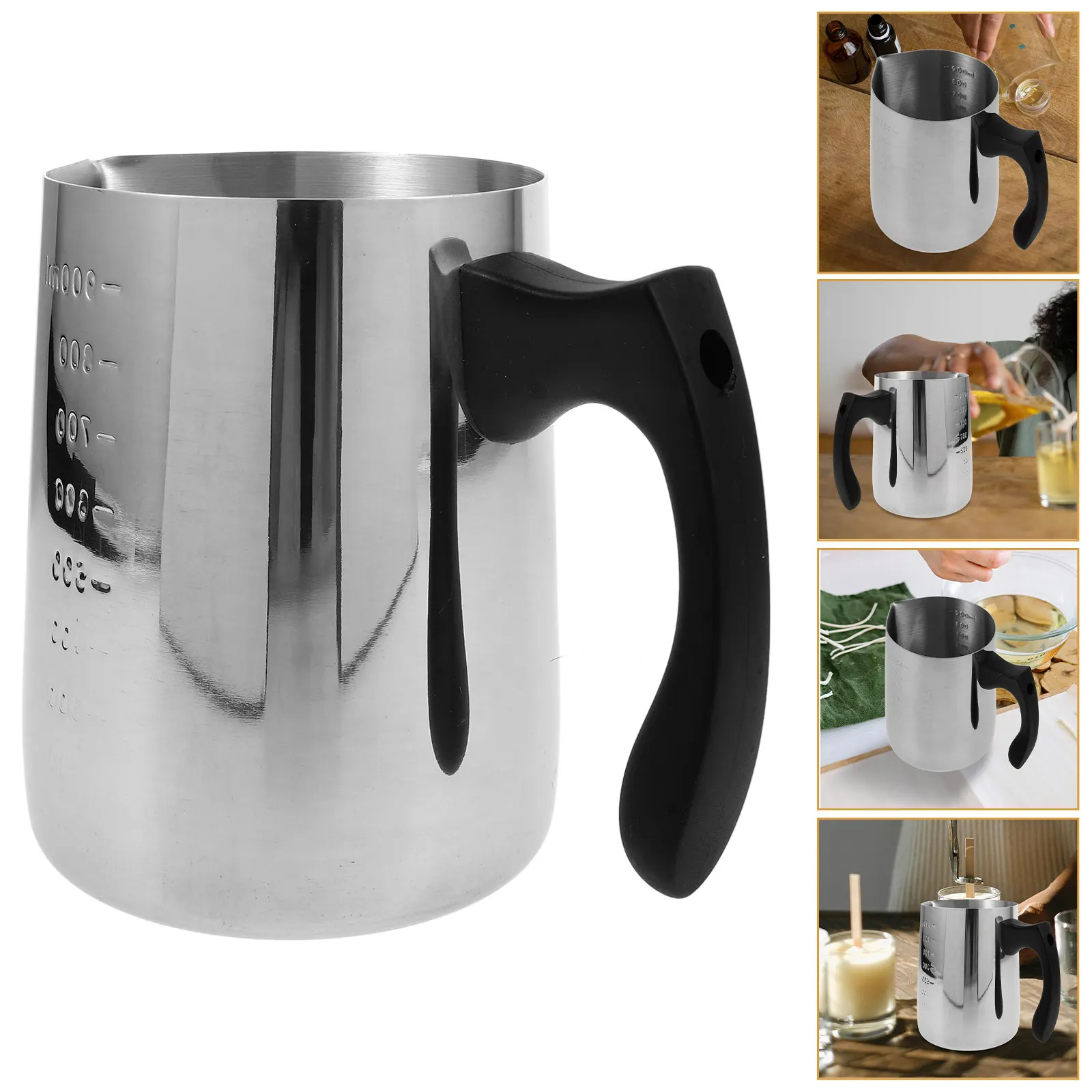 Wax Melting Pot Stainless Steel Making Pouring Pot with Handle for DIY Crafting Precise Temperature Control
Wax Melting Pot Stainless Steel Making Pouring Pot with Handle for DIY Crafting Precise Temperature Control