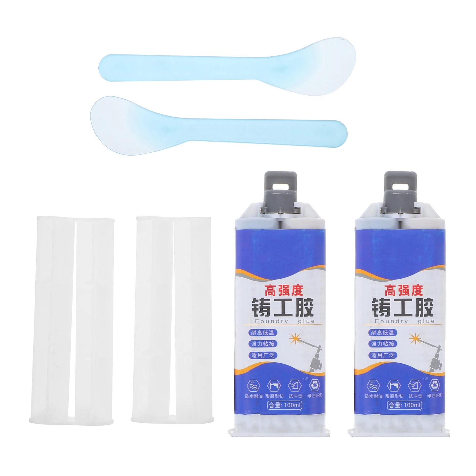 2pcs Metal Repair Glue High Strength Casting Heavy Duty Heat Resistant Leak Sealing Adhesive For Automotive
2pcs Metal Repair Glue High Strength Casting Heavy Duty Heat Resistant Leak Sealing Adhesive For Automotive