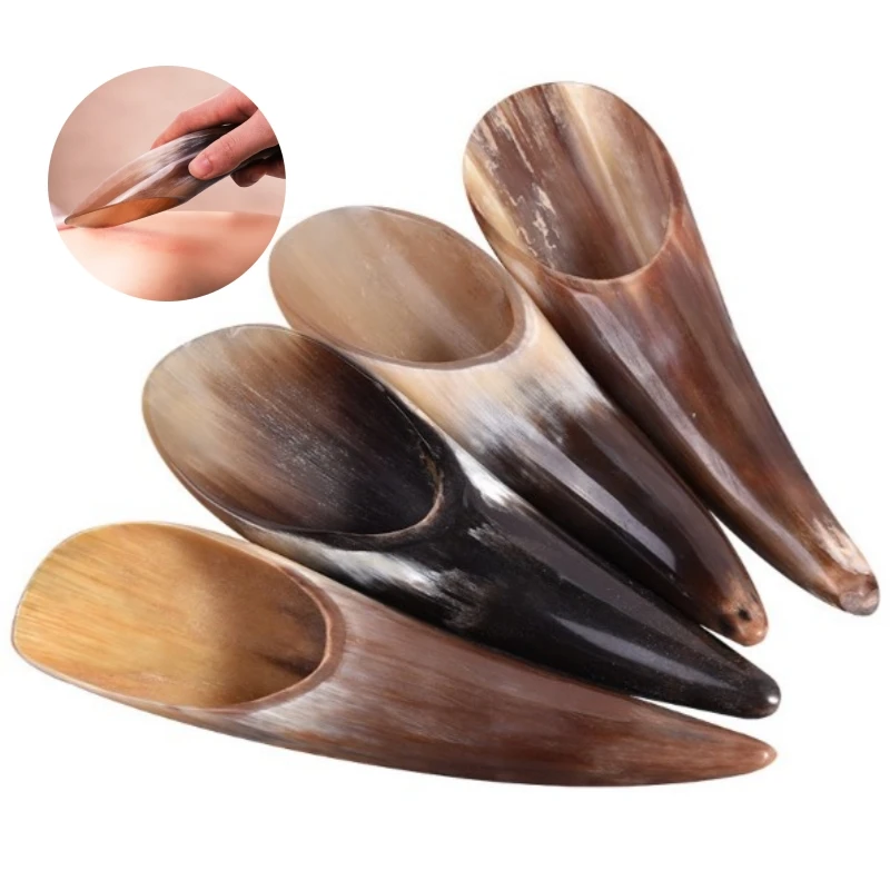 1PC Natural Buffalo Horn No Stress Guasha Massage Tool Acupuncture SPA Therapy Gua Sha Massager Scraping Board
1PC Natural Buffalo Horn No Stress Guasha Massage Tool Acupuncture SPA Therapy Gua Sha Massager Scraping Board