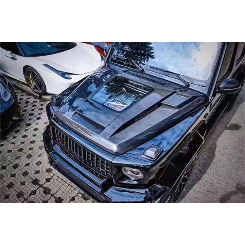 High Quality Real Carbon Fiber Engine Hood Cover Kit For G W464 G63 G50
High Quality Real Carbon Fiber Engine Hood Cover Kit For G W464 G63 G50
