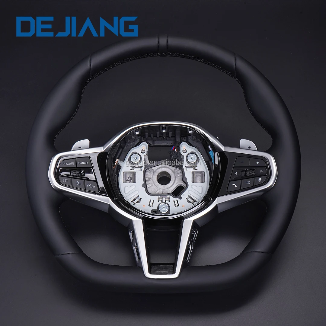 CS Full-Leather Car Steering Wheel for BMW X3 X4 X5 G30 G31 G87 M3 G30 G80 G82 G42 G20 G32 G01 G02 Plug and Play Without airbags
CS Full-Leather Car Steering Wheel for BMW X3 X4 X5 G30 G31 G87 M3 G30 G80 G82 G42 G20 G32 G01 G02 Plug and Play Without airbags