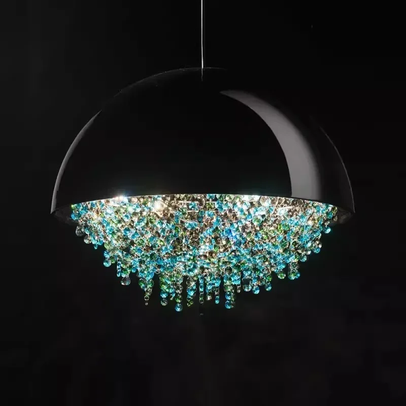 Minimalist crystal lamp postmodern lamp Nordic living lamp pendant lamp Restaurant bedroom pendant lamp
Minimalist crystal lamp postmodern lamp Nordic living lamp pendant lamp Restaurant bedroom pendant lamp