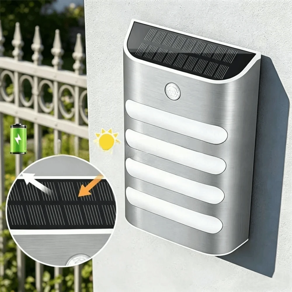 Premium Stainless Steel Solar Wall Lamp Rust Resistance Solar Energy Motion Sensor Outdoor Light Sturdiness Wireless
Premium Stainless Steel Solar Wall Lamp Rust Resistance Solar Energy Motion Sensor Outdoor Light Sturdiness Wireless
