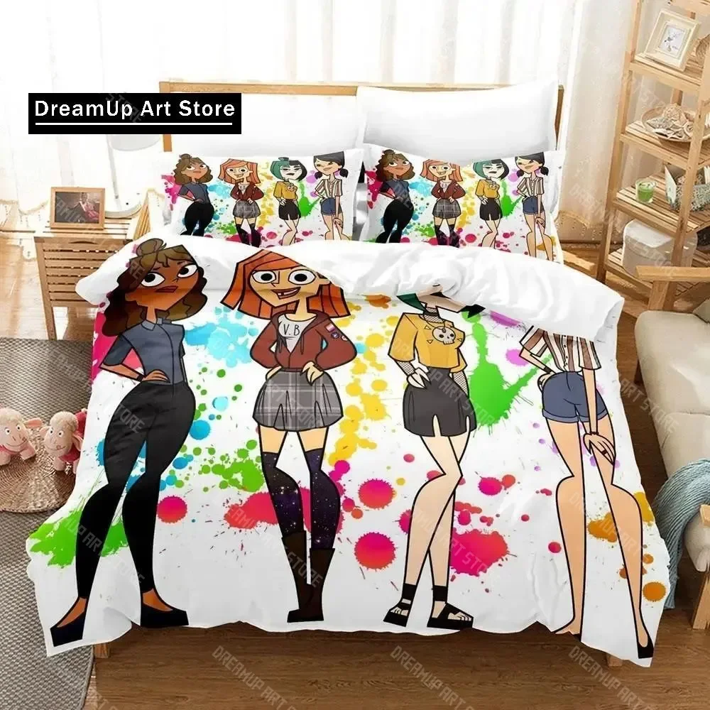 Новый комплект постельного белья с 3d принтом аниме Total Drama Single Twin Full Queen King Size, комплект постельного белья для взрослых и детей, комплекты пододеяльников для спальни с героями мультфильмов
Новый комплект постельного белья с 3d принтом аниме Total Drama Single Twin Full Queen King Size, комплект постельного белья для взрослых и детей, комплекты пододеяльников для спальни с героями мультфильмов
