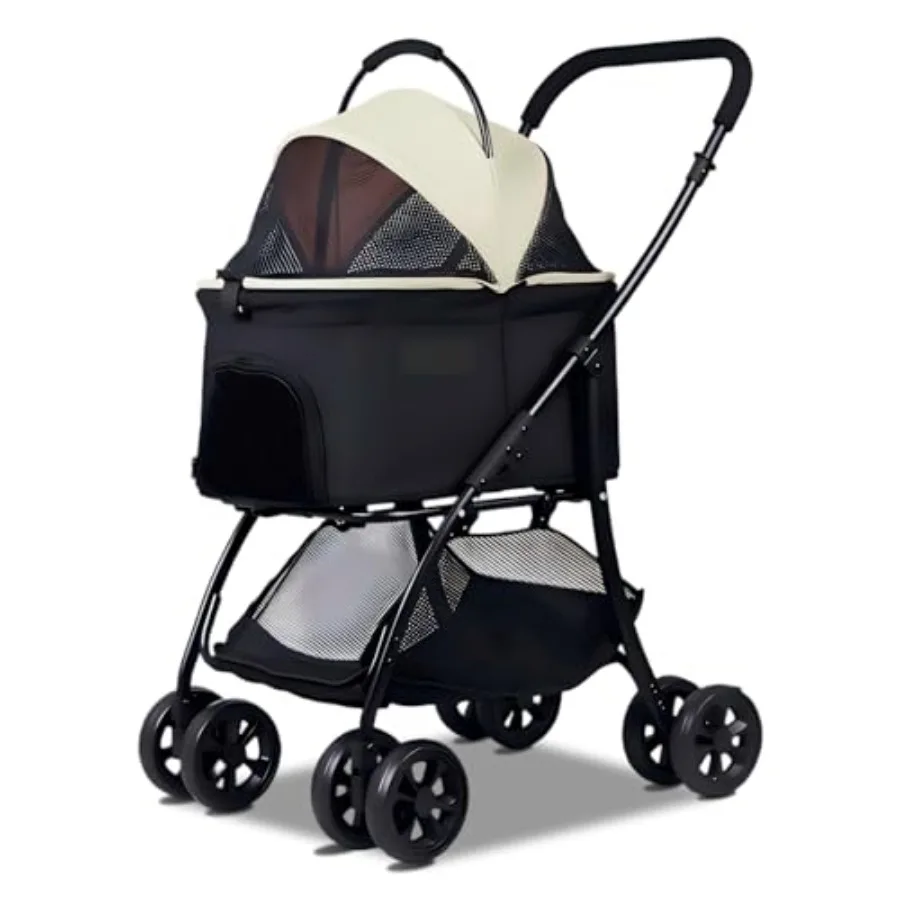 Pet Stroller for Small Dogs with Removable Carrier Dog Stroller for Medium Dog 20 lbs 4 Wheels Cats Stroller for 2 Cats with Cu
Pet Stroller for Small Dogs with Removable Carrier Dog Stroller for Medium Dog 20 lbs 4 Wheels Cats Stroller for 2 Cats with Cu