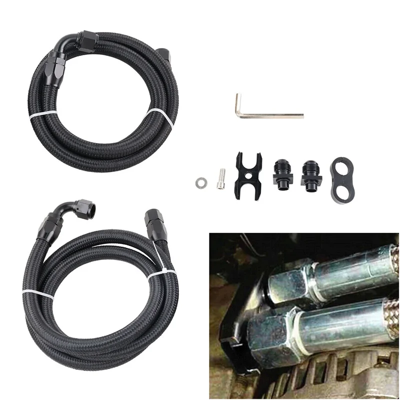 Car Oil Filter Adapter Kit & 2Pcs Fuel Hose Line For BMW E36 92-98 E46 M3 E90 E92 E93 335I 2007-2012 Spare Parts
Car Oil Filter Adapter Kit & 2Pcs Fuel Hose Line For BMW E36 92-98 E46 M3 E90 E92 E93 335I 2007-2012 Spare Parts