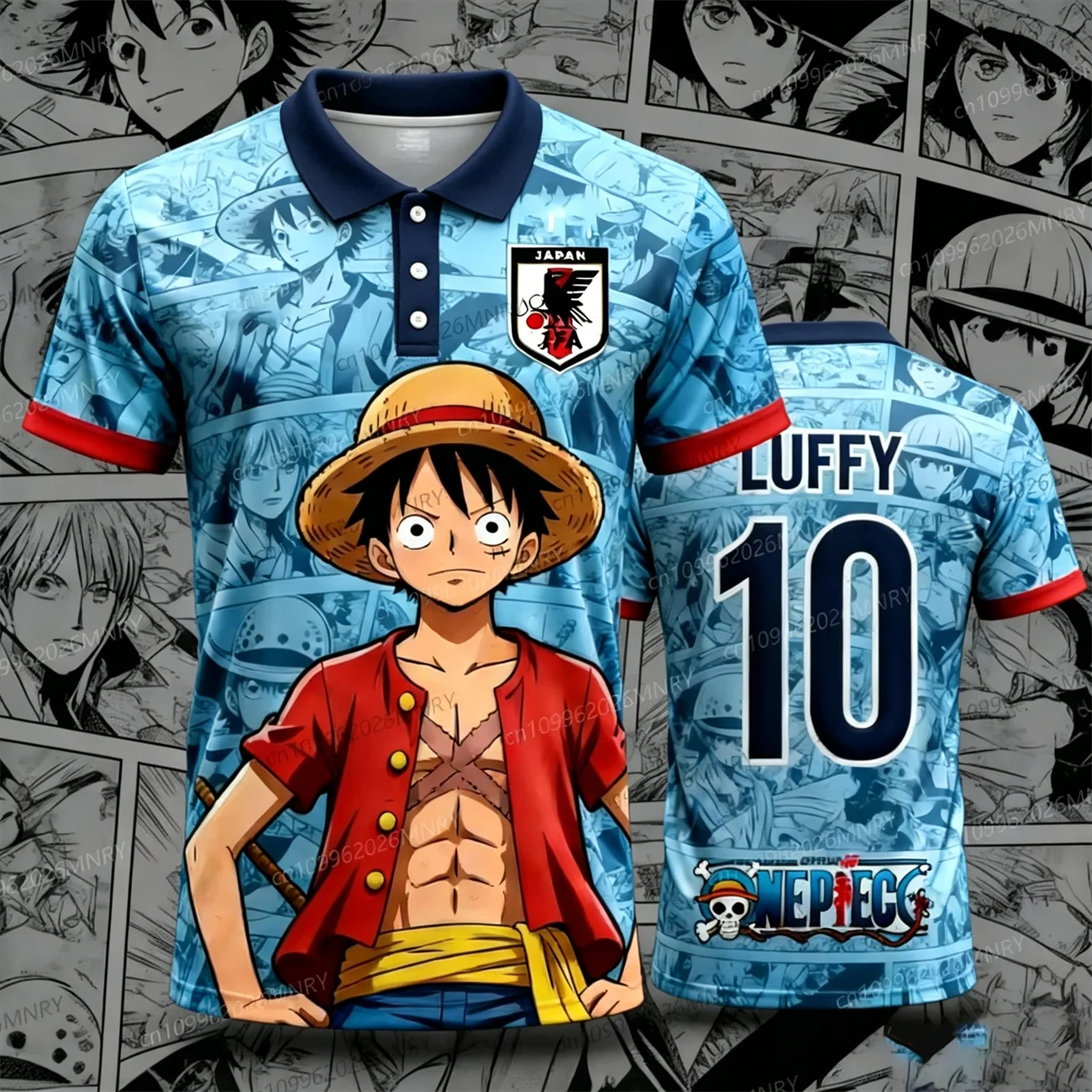 One Piece Graphic T-shirt Japanese anime football jerseys Sports Dry Quickly Men's T-Shirt Children's Clothing Tee Woman tshirt
One Piece Graphic T-shirt Japanese anime football jerseys Sports Dry Quickly Men's T-Shirt Children's Clothing Tee Woman tshirt