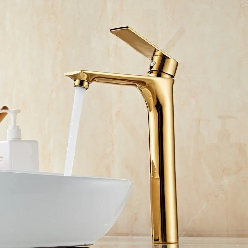Household Titanium Basin Hot and Cold Water Faucet Washbasin Inter-Platform Basin Heightened Faucet Black Gold Bathroom Hand
Household Titanium Basin Hot and Cold Water Faucet Washbasin Inter-Platform Basin Heightened Faucet Black Gold Bathroom Hand