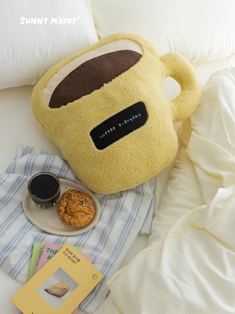 Adorable Plush Office Chair Backrest Pillow Coffee Cup Shaped Cushion Lumbar Support Sofa Bedroom Decorative Pillow
Adorable Plush Office Chair Backrest Pillow Coffee Cup Shaped Cushion Lumbar Support Sofa Bedroom Decorative Pillow