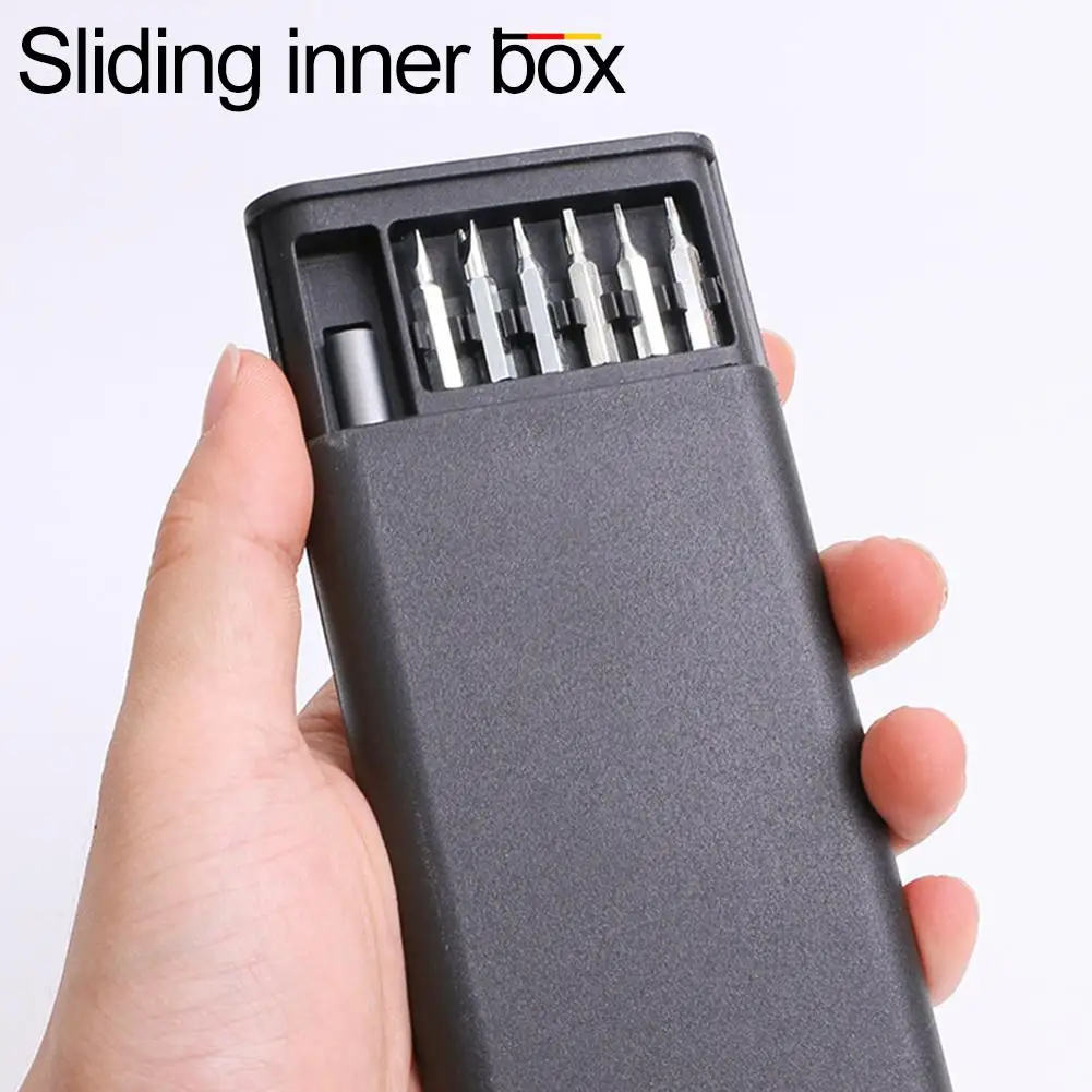 Набор магнитных отверток 25в1, многофункциональные мини-прецизионные крестовые отвертки, бытовой портативный разборный инструмент для ремонта
Набор магнитных отверток 25в1, многофункциональные мини-прецизионные крестовые отвертки, бытовой портативный разборный инструмент для ремонта