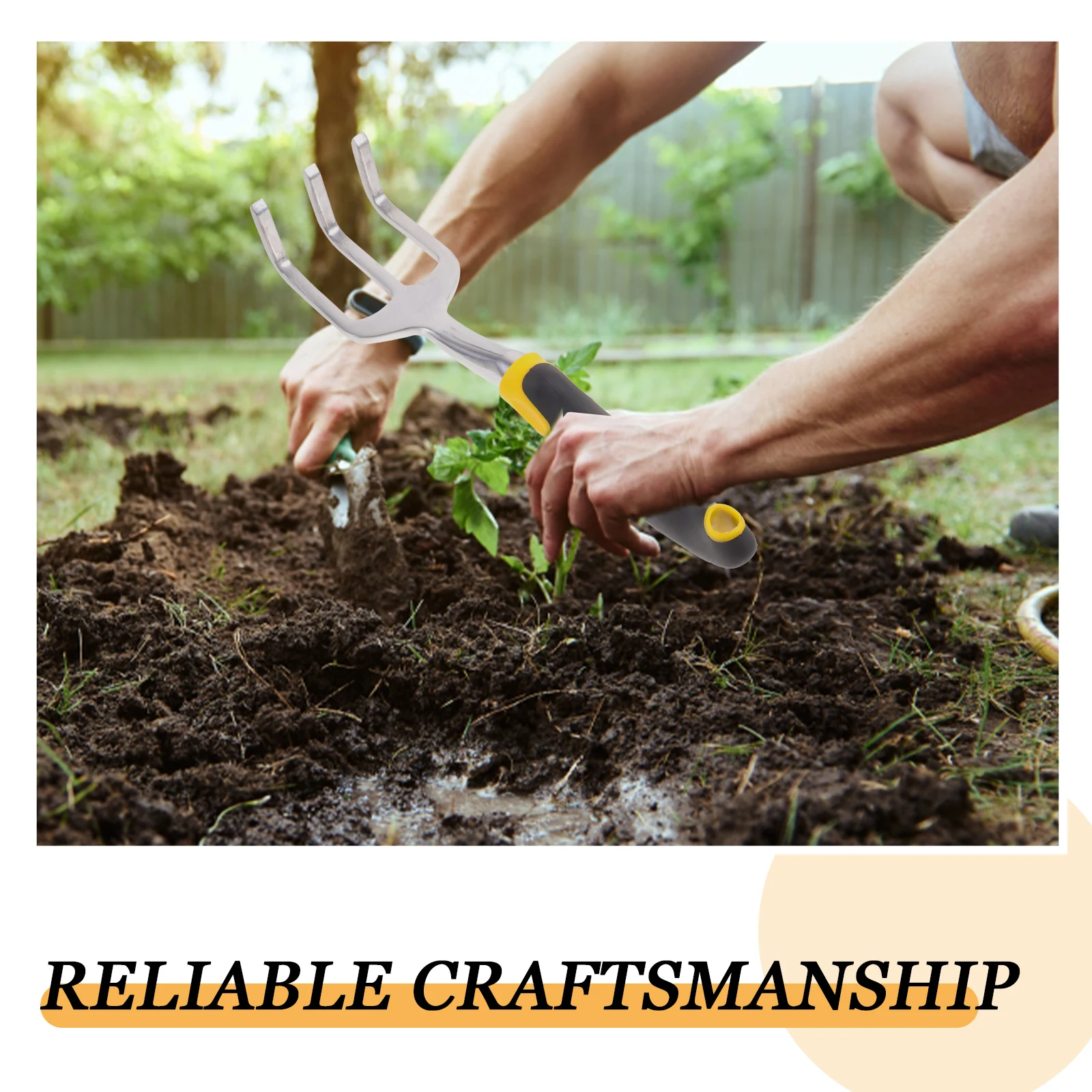 Garden Hand Rake Cultivator Tool Metal Claw Weeder Fork For Soil Loosening Weed Removal Flower Beds Small Lightweight
Garden Hand Rake Cultivator Tool Metal Claw Weeder Fork For Soil Loosening Weed Removal Flower Beds Small Lightweight