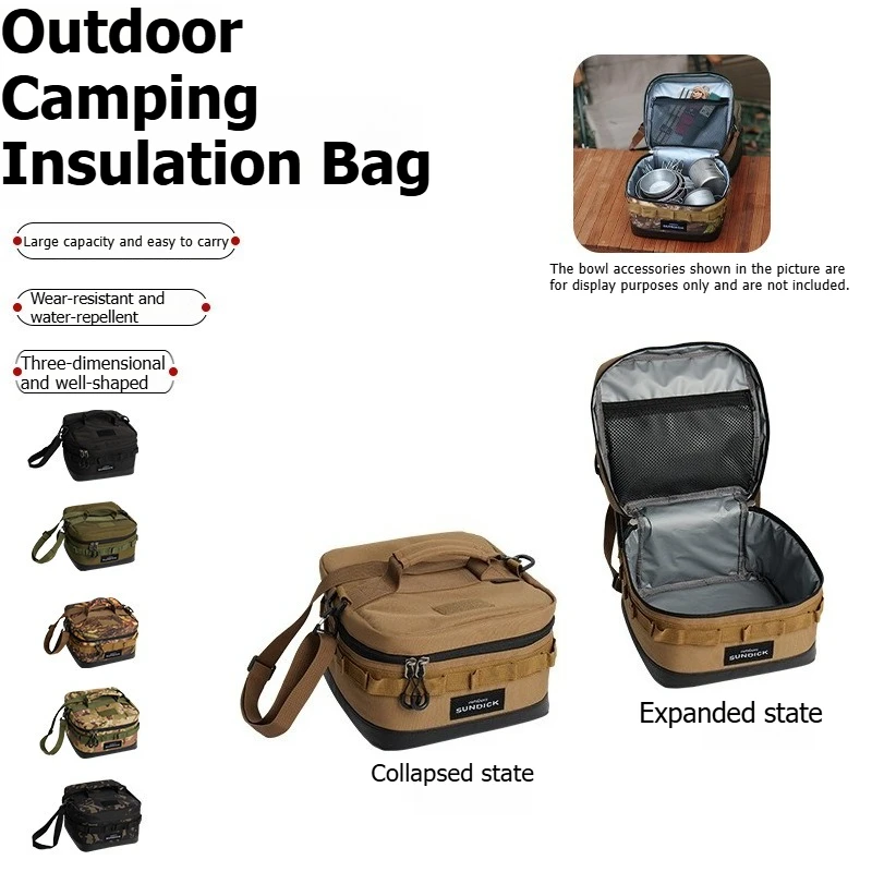 Large Capacity Insulated Picnic Bag Portable Cooler Box Thermal Storage Bag Oxford Cloth Wear Resistant for Travel Camping Beach
Large Capacity Insulated Picnic Bag Portable Cooler Box Thermal Storage Bag Oxford Cloth Wear Resistant for Travel Camping Beach