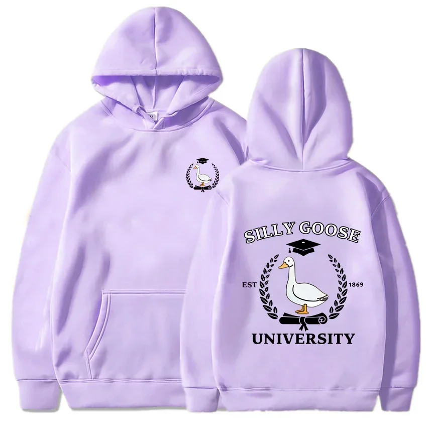 Silly Goose University, милые/кавайные толстовки с рисунком лебедя, свободные пуловеры в Корейском стиле с круглым вырезом и длинными рукавами, мужские пуловеры
Silly Goose University, милые/кавайные толстовки с рисунком лебедя, свободные пуловеры в Корейском стиле с круглым вырезом и длинными рукавами, мужские пуловеры