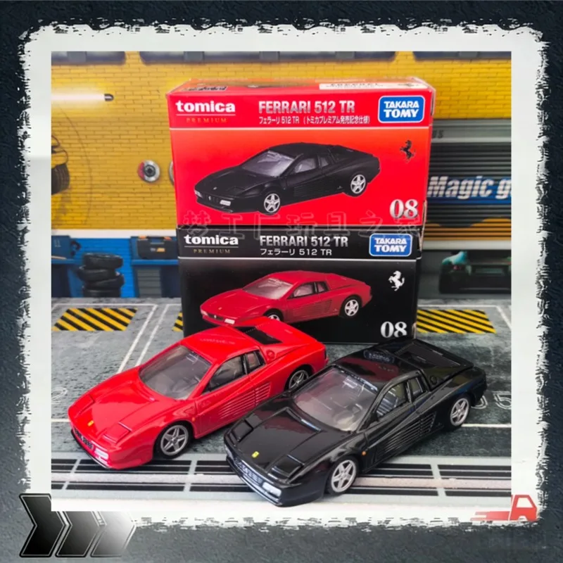 TOMICA 1:64 TP08 model of 512 TR alloy car, a gift toy for friends, an adult collection piece or decorative item.
TOMICA 1:64 TP08 model of 512 TR alloy car, a gift toy for friends, an adult collection piece or decorative item.