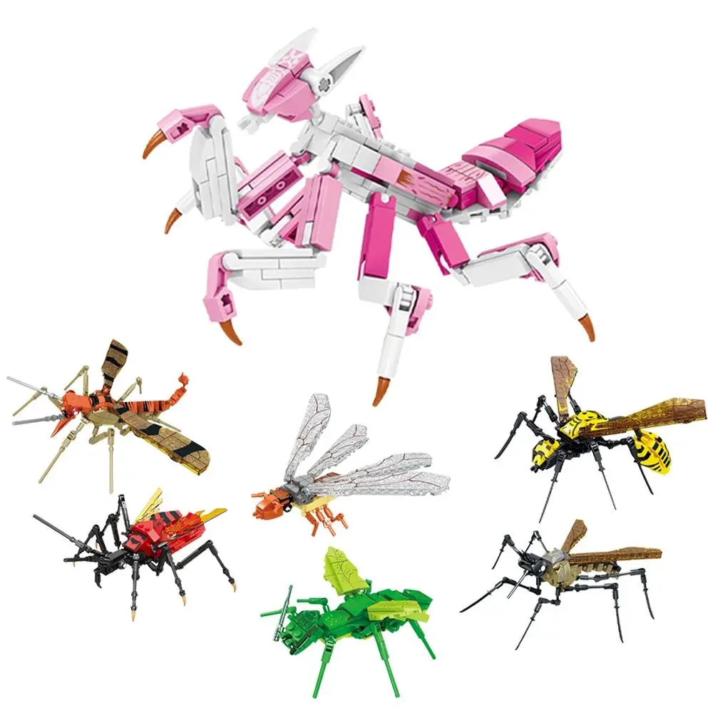 New Insect Collection Model Toy Orchid Mantis Termite Bee Building Blocks Desktop Ornaments Assembly Model Home Decor
New Insect Collection Model Toy Orchid Mantis Termite Bee Building Blocks Desktop Ornaments Assembly Model Home Decor
