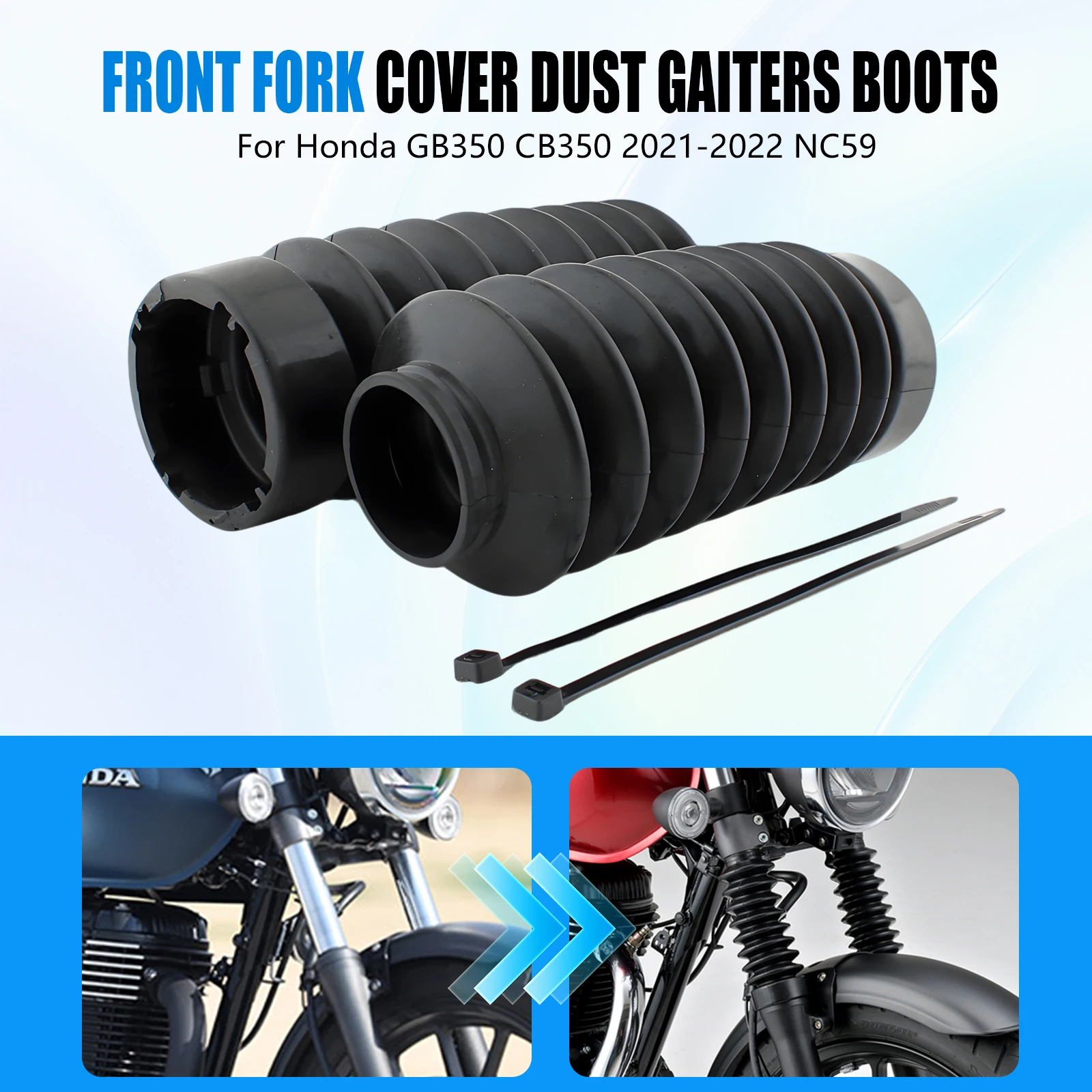 Front Fork Cover Dust Gaiters Boots For Honda GB350 CB350 2021-2022 NC59 Motorcycle Front Shock Absorber Dust Gaiters Rubber
Front Fork Cover Dust Gaiters Boots For Honda GB350 CB350 2021-2022 NC59 Motorcycle Front Shock Absorber Dust Gaiters Rubber