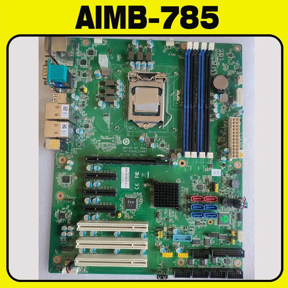1 шт. AIMB-785 REV.A1 материнская плата промышленного компьютера Advantech AIMB-785G2 поддерживает корпус 6 и 7 поколений
1 шт. AIMB-785 REV.A1 материнская плата промышленного компьютера Advantech AIMB-785G2 поддерживает корпус 6 и 7 поколений