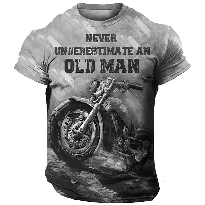 Vintage T-Shirt Motorcycle Men's T Shirt 3D Printing Car Short Sleeve Tees Summer Men Clothing Casual Blouse Classic Bike Tops
Vintage T-Shirt Motorcycle Men's T Shirt 3D Printing Car Short Sleeve Tees Summer Men Clothing Casual Blouse Classic Bike Tops