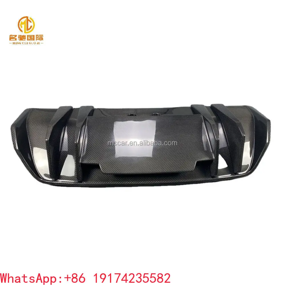 V Style Dry Carbon Fiber Rear Diffuser for A-u-d-i R8 2017-2018 HOT SALE New Style Rear Diffuser
V Style Dry Carbon Fiber Rear Diffuser for A-u-d-i R8 2017-2018 HOT SALE New Style Rear Diffuser