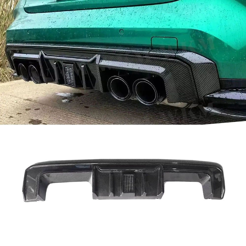 Dry Carbon Fiber Car Rear Bumper Lip Diffuser Wiht Light Body Kits For BMW G80 M3 G82 M4 2021+
Dry Carbon Fiber Car Rear Bumper Lip Diffuser Wiht Light Body Kits For BMW G80 M3 G82 M4 2021+