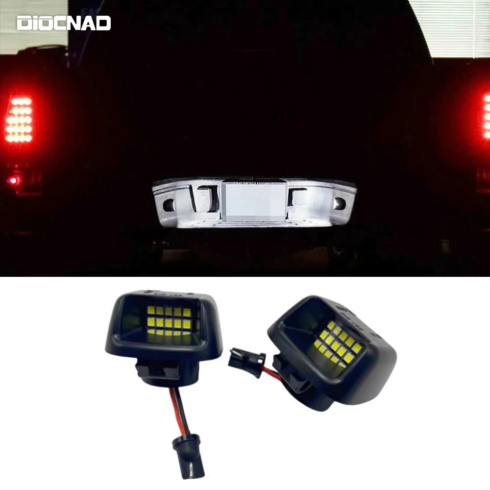 2pcs License Plate Light For Chevrolet Silverado 1500 2500 3500 Avalanche GMC Sierra Suburban Cadillac Escalade Led Number Lamp
2pcs License Plate Light For Chevrolet Silverado 1500 2500 3500 Avalanche GMC Sierra Suburban Cadillac Escalade Led Number Lamp