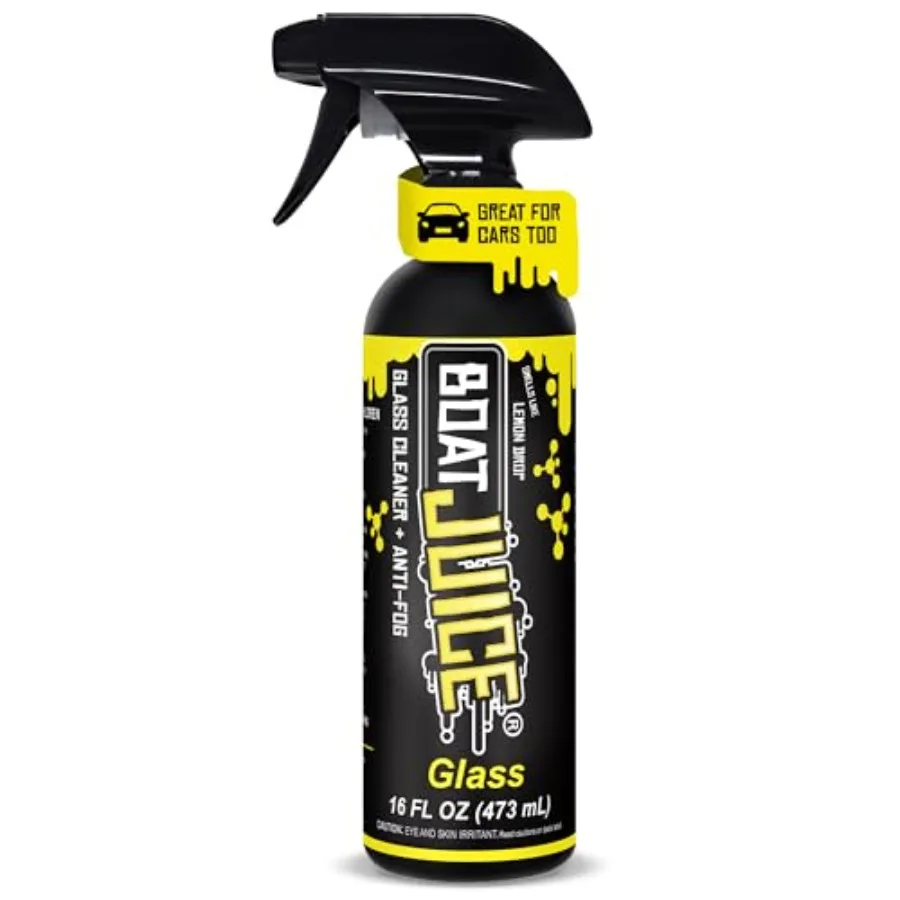 2in1 Glass Cleaner Anti-Fog Spray Streak-Free for Boat Windshields Car RV Windows Navigation Screens No Rinse Ammonia-Free Lemo
2in1 Glass Cleaner Anti-Fog Spray Streak-Free for Boat Windshields Car RV Windows Navigation Screens No Rinse Ammonia-Free Lemo