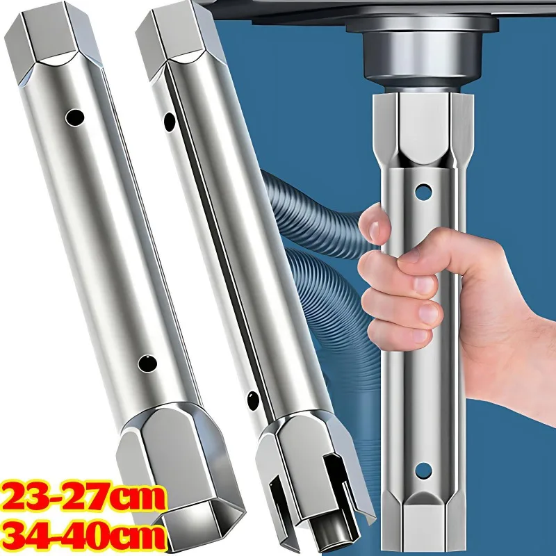 24-40MM Anti-Corrosive Bath Faucet Wrench Anti-slip Kitchen Repair Flume Hexagonal Wrench Multifunction Repair Plumbing Tools
24-40MM Anti-Corrosive Bath Faucet Wrench Anti-slip Kitchen Repair Flume Hexagonal Wrench Multifunction Repair Plumbing Tools