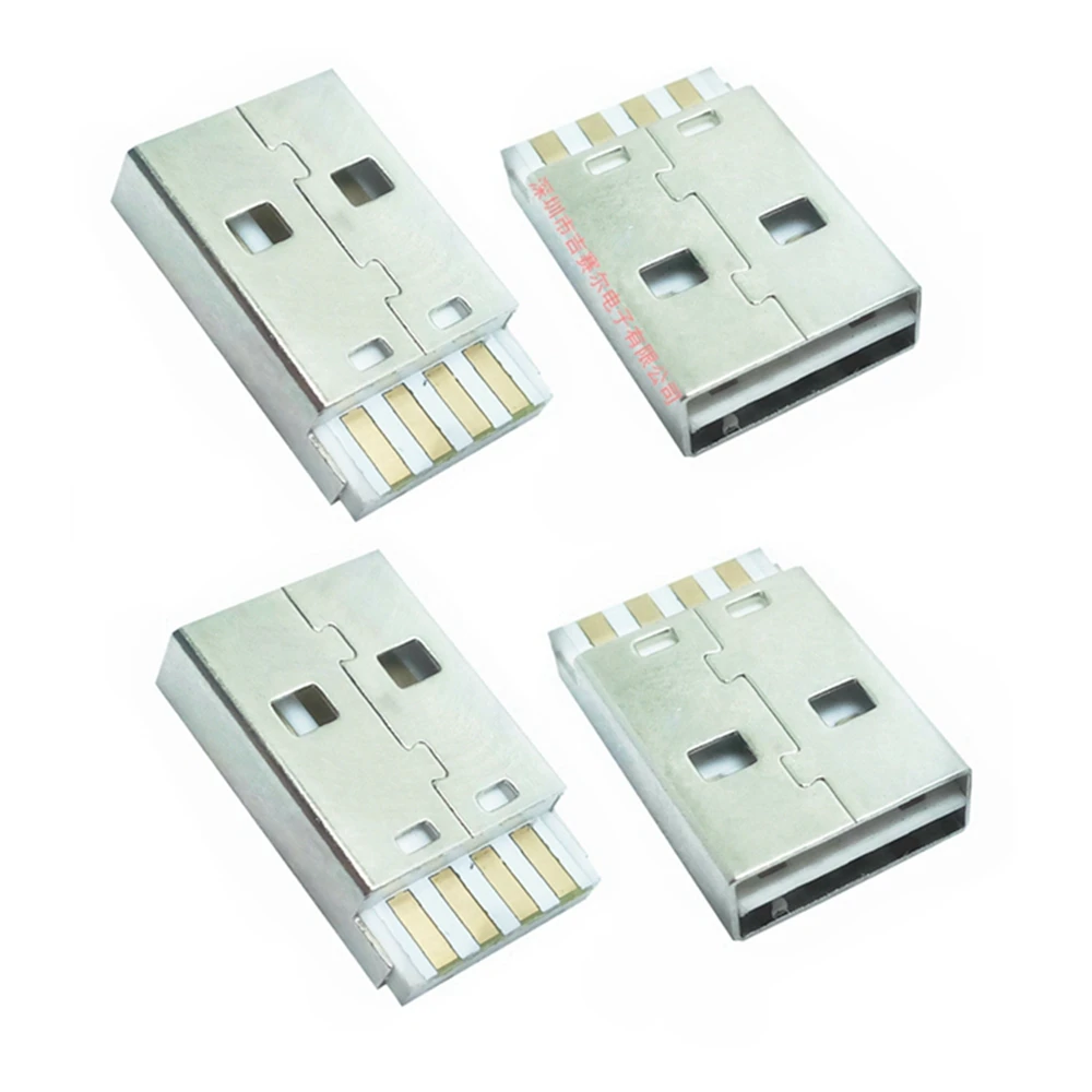 USB male 2.0AM sinking board forward and reverse plug 4P, forward and reverse copper ports
USB male 2.0AM sinking board forward and reverse plug 4P, forward and reverse copper ports