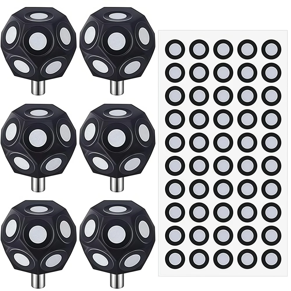3MM Magnetic Marking Hexagonal Sphere,3D Scanner Target Reflective Marking Points Marker Ball(Inner Ring 3mm Outer Ring 6mm)
3MM Magnetic Marking Hexagonal Sphere,3D Scanner Target Reflective Marking Points Marker Ball(Inner Ring 3mm Outer Ring 6mm)