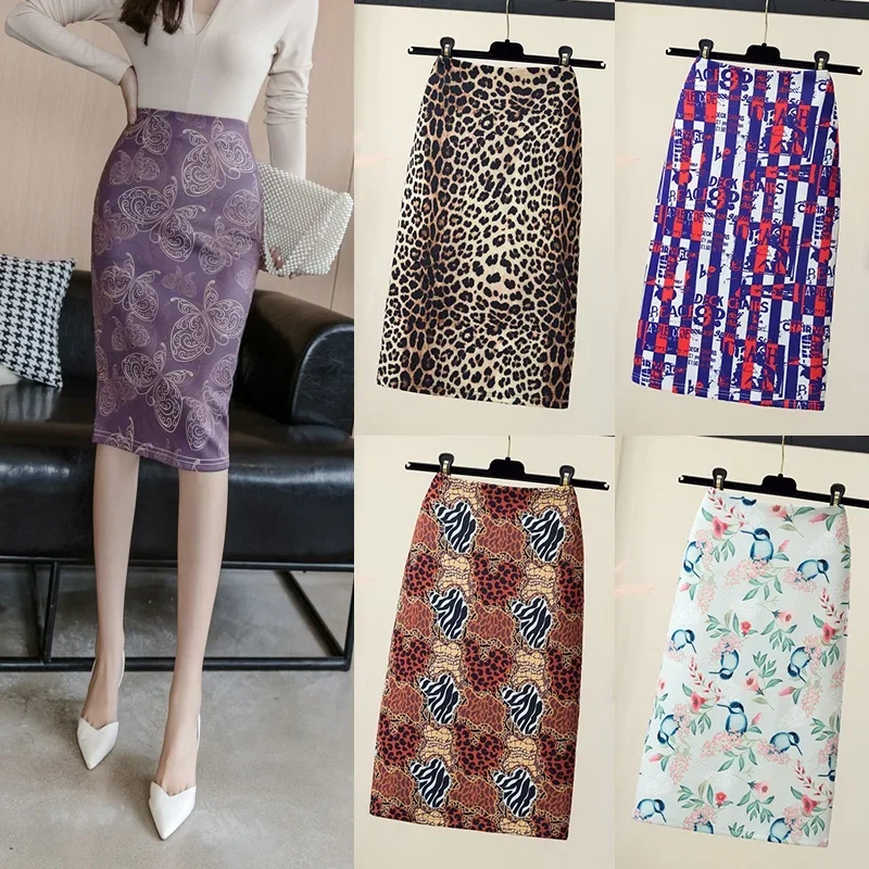 Autumn New Fashion Wrap Hip Skirt Women's Printed Slim Fit Pencil Skirt High Waist One Step Skirt
Autumn New Fashion Wrap Hip Skirt Women's Printed Slim Fit Pencil Skirt High Waist One Step Skirt