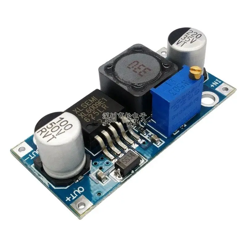 XL6009 Boost Module DC-DC Регулируемый модуль Модуль питания Super LM2577 Стабилизатор напряжения YS-25
XL6009 Boost Module DC-DC Регулируемый модуль Модуль питания Super LM2577 Стабилизатор напряжения YS-25