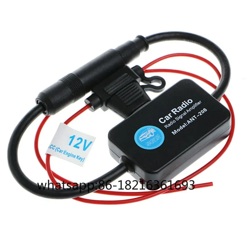 ANT-208 Active Antenna Car Radio Amplifier FM Signal Car Enhancer AMPlifiter
ANT-208 Active Antenna Car Radio Amplifier FM Signal Car Enhancer AMPlifiter