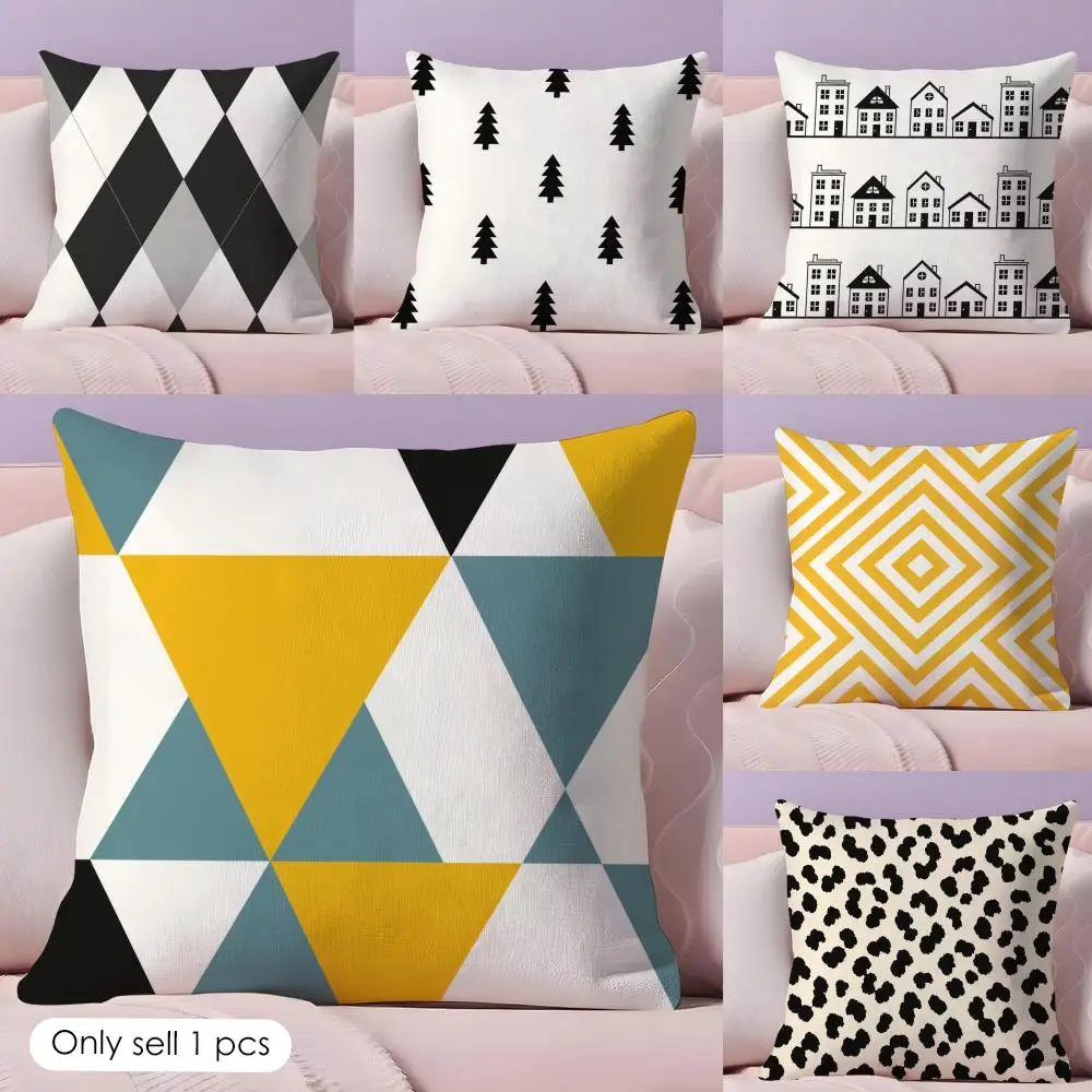 Minimalist Geometry Cushion Cover Short Plush Soft Double-Sided Printing Pillow Case Cozy Sofa Bedroom Home Decor Gift
Minimalist Geometry Cushion Cover Short Plush Soft Double-Sided Printing Pillow Case Cozy Sofa Bedroom Home Decor Gift