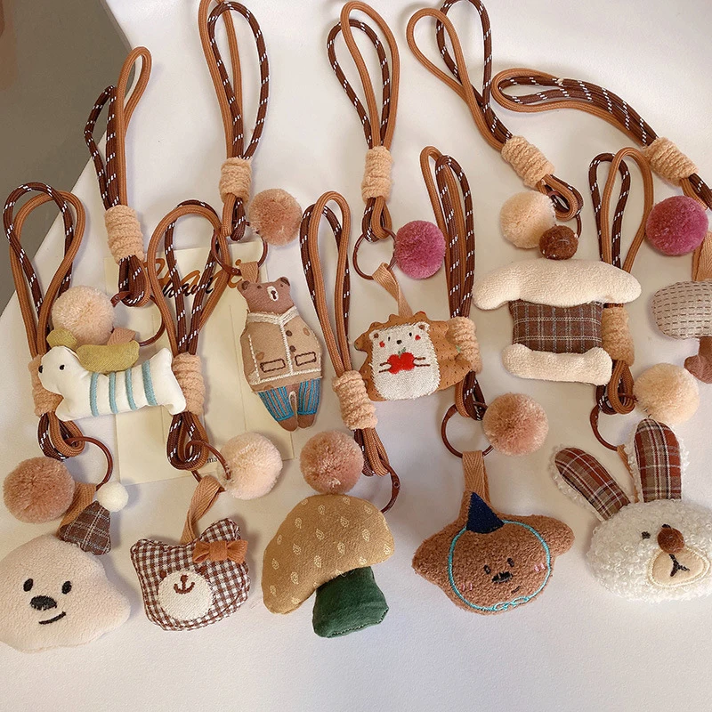 Women's Bag Pendants Korean Retro Cute Cotton Cartoon Animal Kawaii Bag Accessories Sweet Multifunctional Keychains For Girl
Women's Bag Pendants Korean Retro Cute Cotton Cartoon Animal Kawaii Bag Accessories Sweet Multifunctional Keychains For Girl