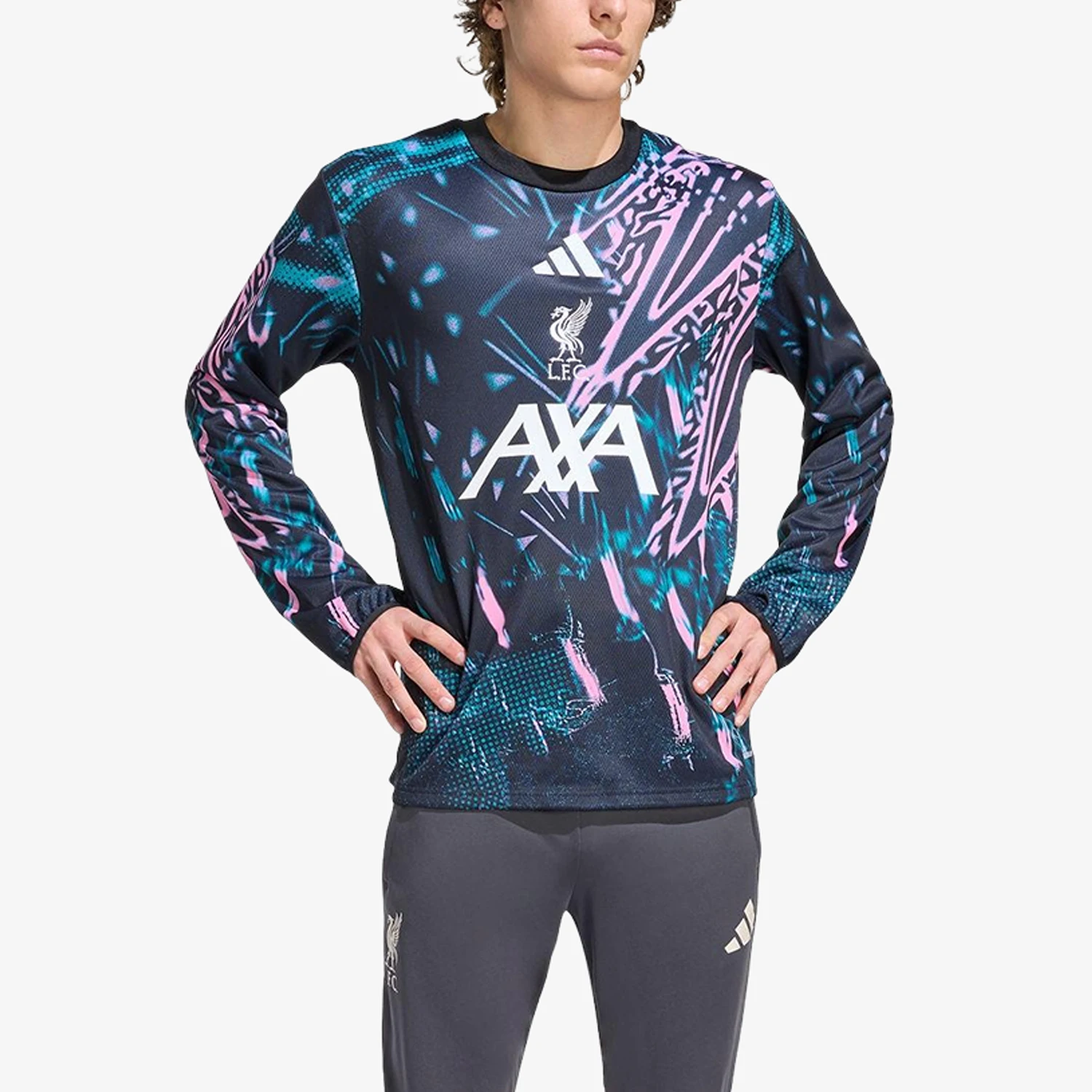 Оригинальная мужская теплая футболка с длинными рукавами Adidas Liverpool для футбольных тренировок KB1449
Оригинальная мужская теплая футболка с длинными рукавами Adidas Liverpool для футбольных тренировок KB1449