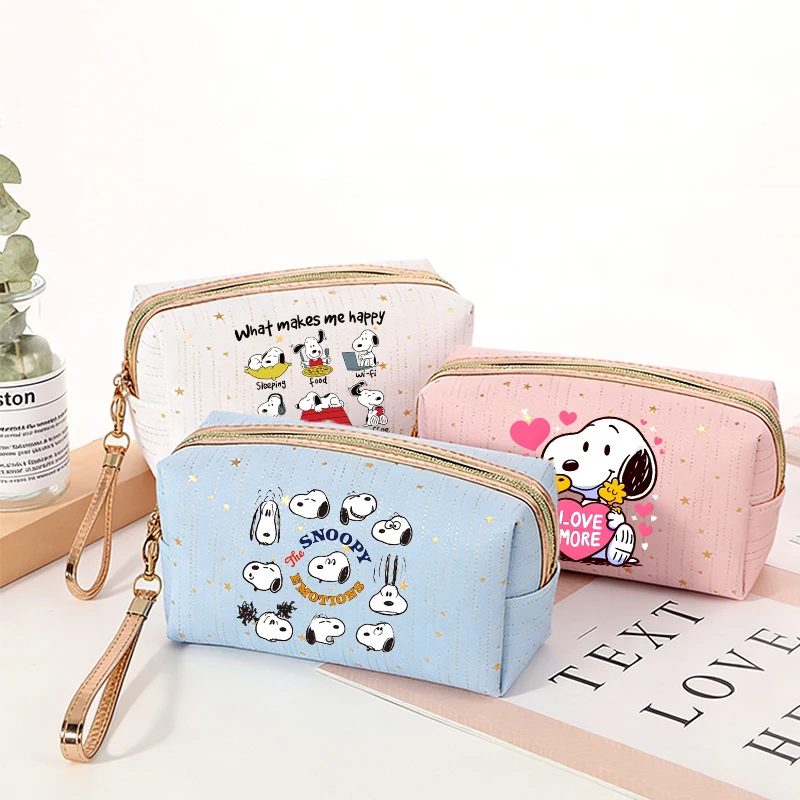 Snoopys Makeup Bag Women Cute Toiletry Bags Female Cute Cartoon Travel Portable Storage Pouch Girl Zipper Wash Bag Birthday Gift
Snoopys Makeup Bag Women Cute Toiletry Bags Female Cute Cartoon Travel Portable Storage Pouch Girl Zipper Wash Bag Birthday Gift