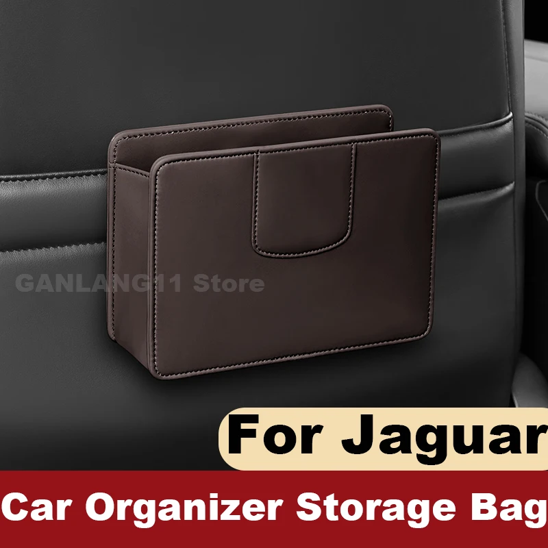Leather Car Organizer Storage Bag For Jaguar XEL XFL P200 P250 P300 E-PACE X-Type XF XJ XE Auto Trash Can Auto Accessories
Leather Car Organizer Storage Bag For Jaguar XEL XFL P200 P250 P300 E-PACE X-Type XF XJ XE Auto Trash Can Auto Accessories