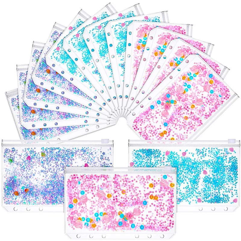 15 Pieces Binder PVC Pocket Flash Hole Binder Zipper Folder A6 Size Notebook Binder Binder Bag Waterproof PVC Bag Folder
15 Pieces Binder PVC Pocket Flash Hole Binder Zipper Folder A6 Size Notebook Binder Binder Bag Waterproof PVC Bag Folder