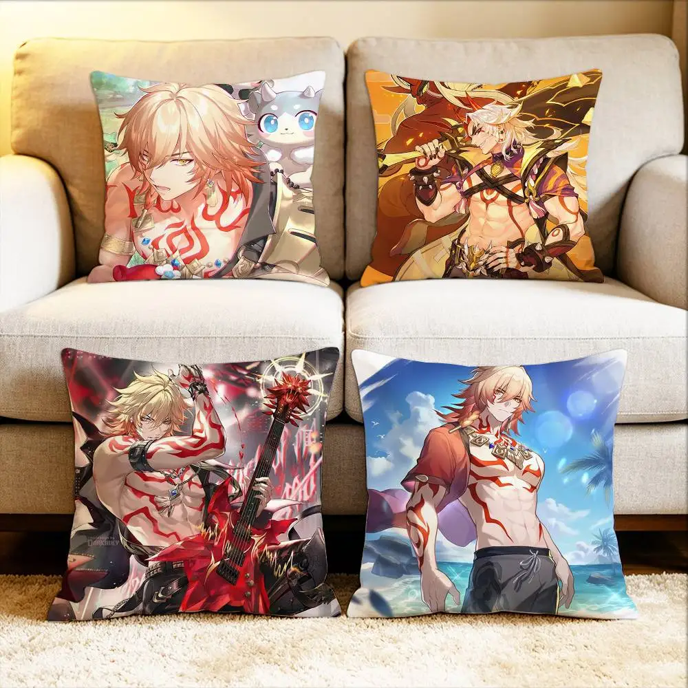 Honkai Star Rail Mydei Various Sizes Square Pillow Case For Car Home Bedchamber Decor
Honkai Star Rail Mydei Various Sizes Square Pillow Case For Car Home Bedchamber Decor